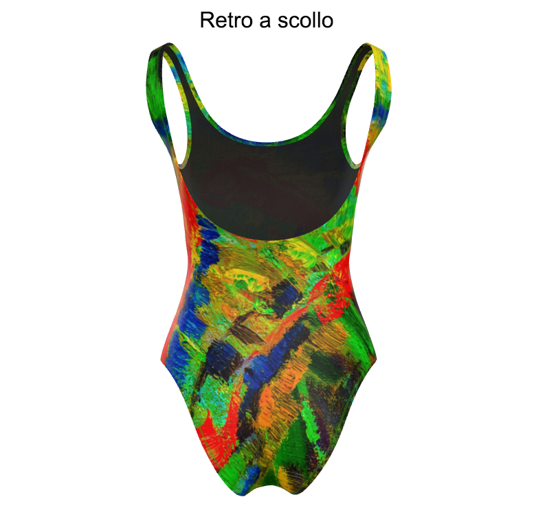 Costume Donna da bagno intero Esotico 2