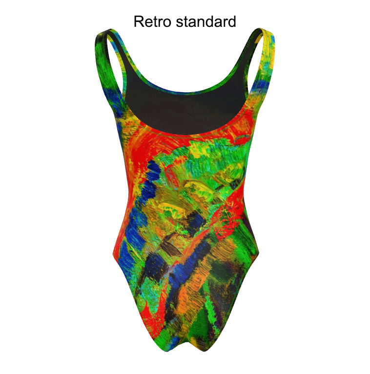 Costume Donna da bagno intero Esotico 2